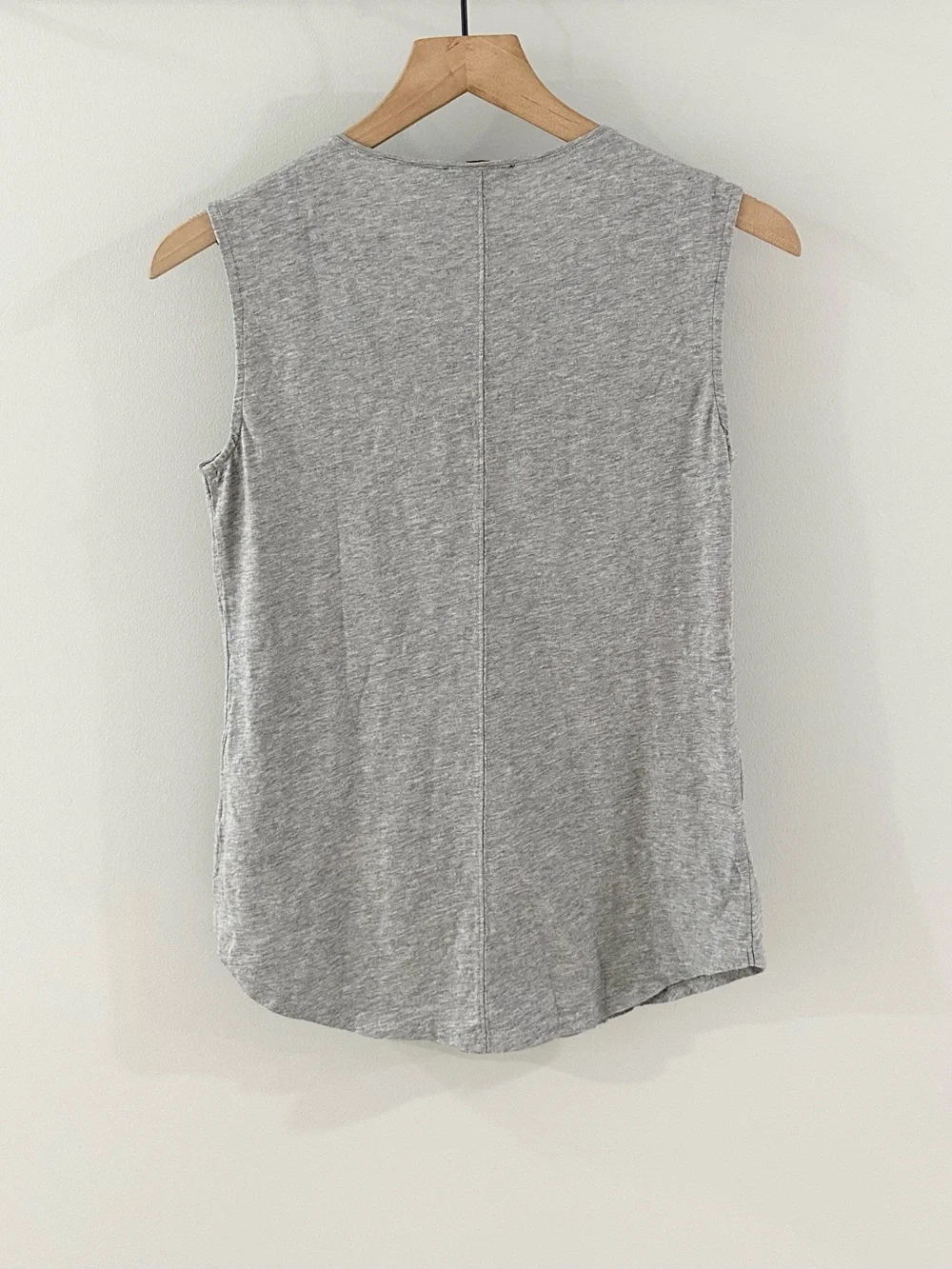 J. Crew Chainmail Stripe Tank // Gray // XS